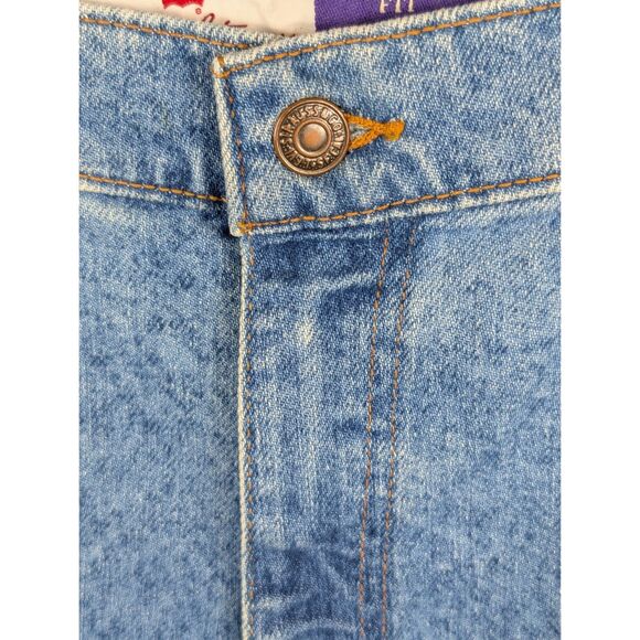 Vintage Levi's 540 Relaxed Fit Wrinkle Free Jeans Brown Tag Men's Size 42x30 - Picture 5 of 12